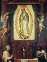 altarpiece of the virgin of guadalupe with saint john the baptist